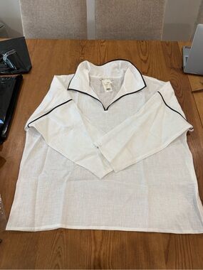 Tory Burch Linen Beach Tunic